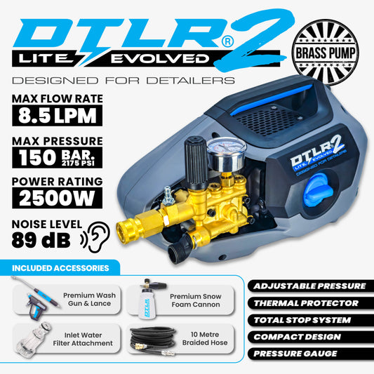 Kiam DTLR 2 Lite Electric Pressure Washer, 150 Bar