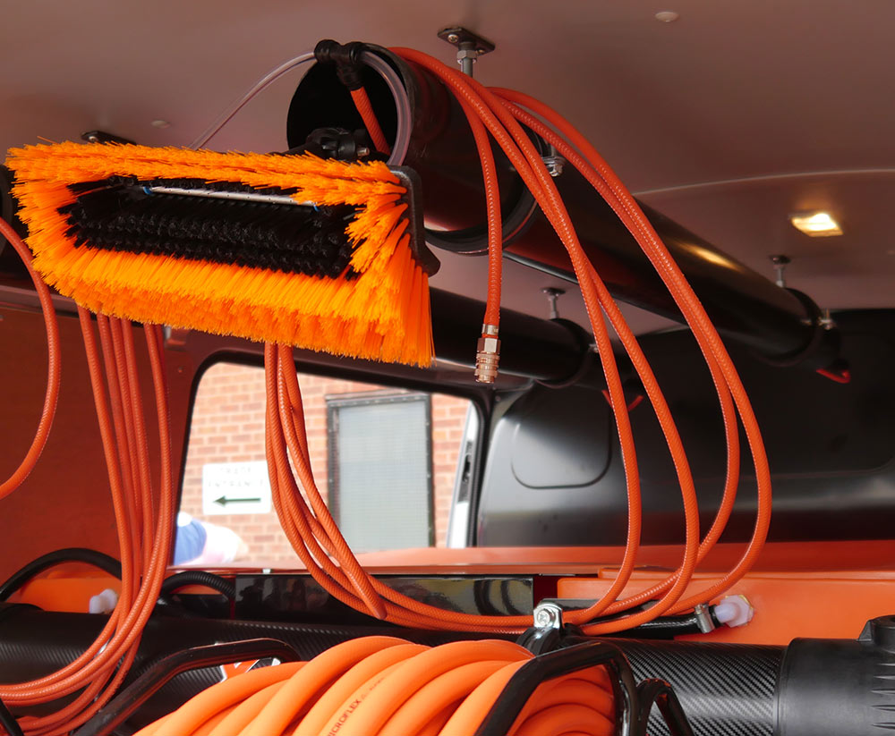 Pole Storage Tubes For Water Fed Poles