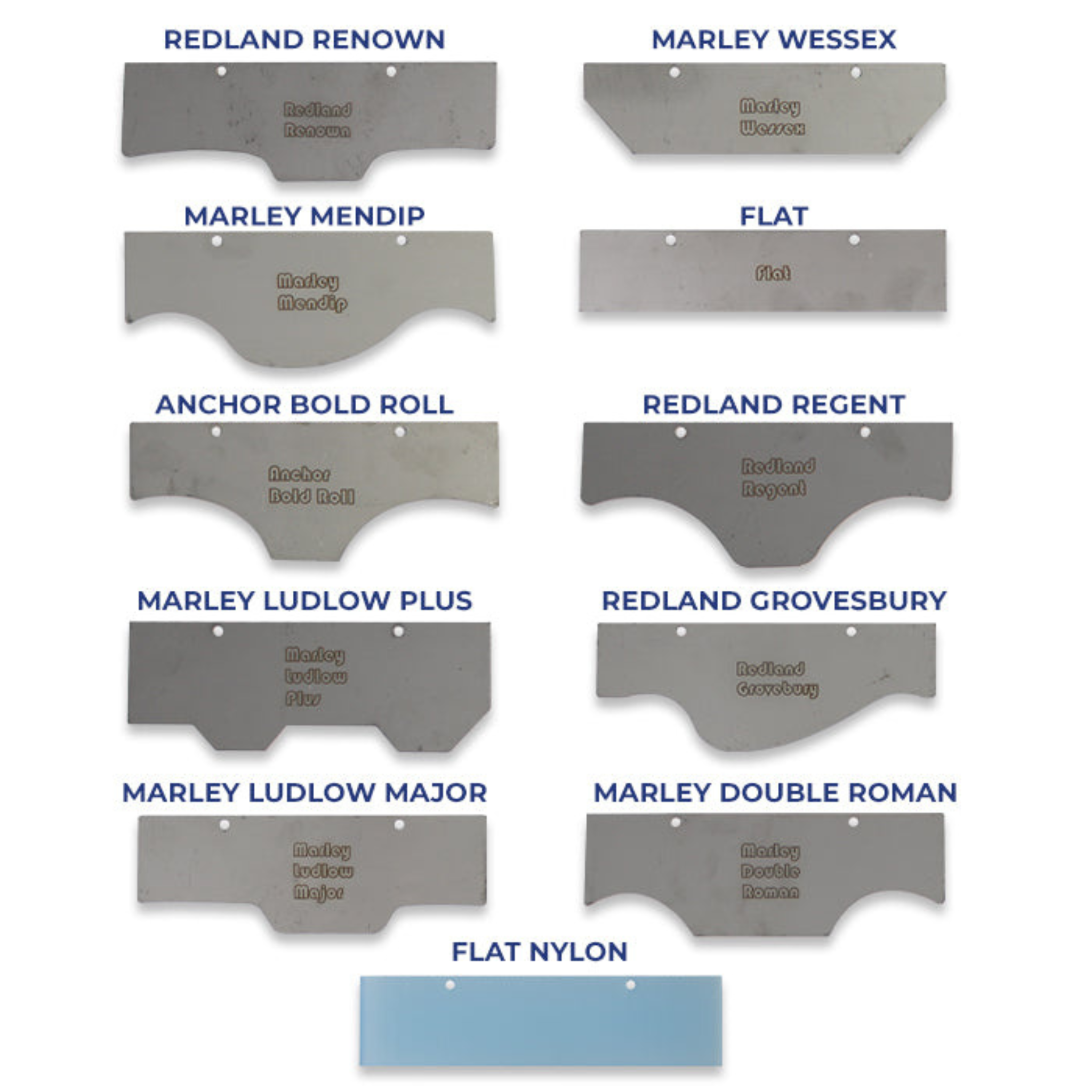 skyScraper® Blades - Pack of 11 Blades For Roof Moss Removal