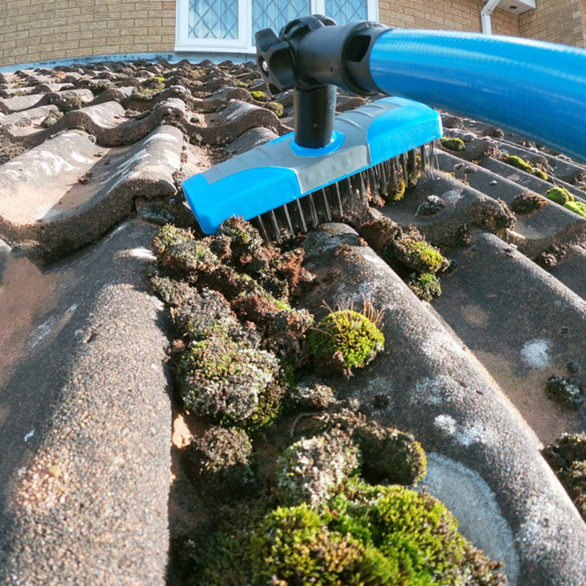 skyScraper® Wire Brush - For roof cleaning