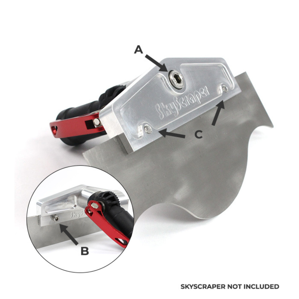 skyScraper® Spare Screws Package - For the skyScraper Head