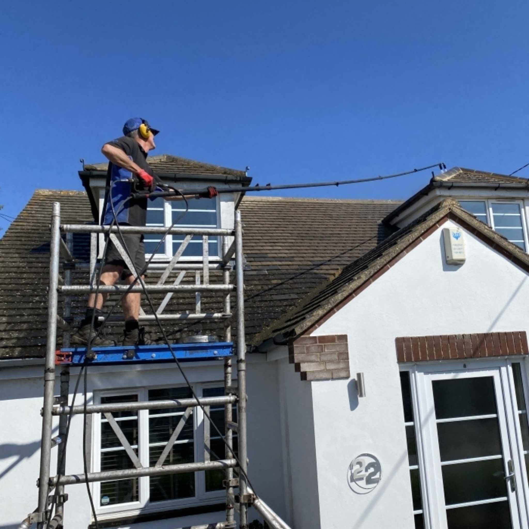 Double Turbo Nozzle - For Roof Cleaning
