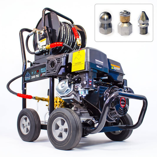 Kiam Gorilla Power Loncin Drain Jetter, 25 LPM
