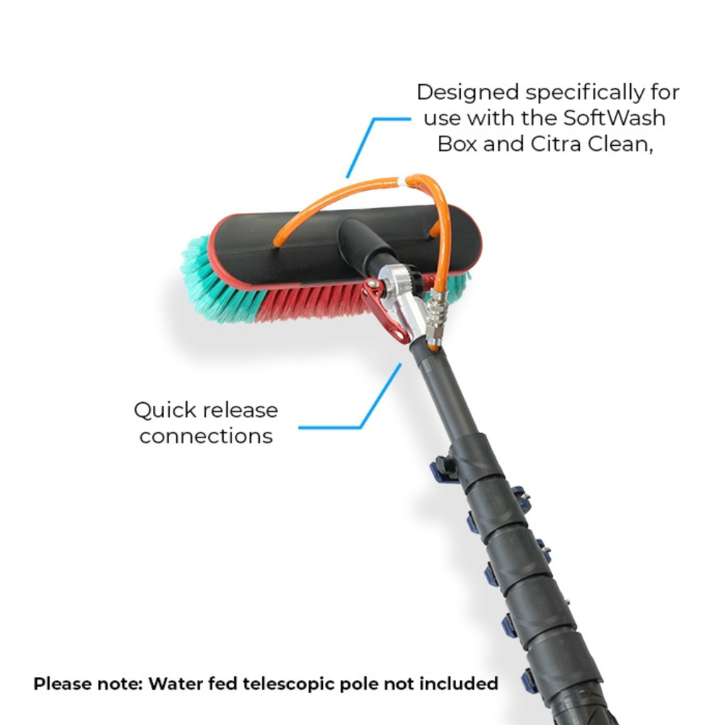 Soft Wash Brush - for Soffits, Gutters & Conservatories