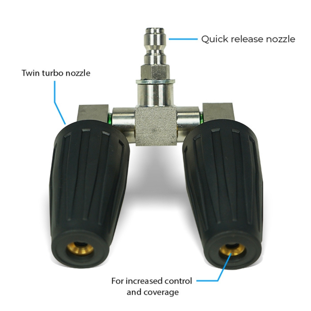 Double Turbo Nozzle - For Roof Cleaning