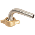 90° Hose tail with Flynut
