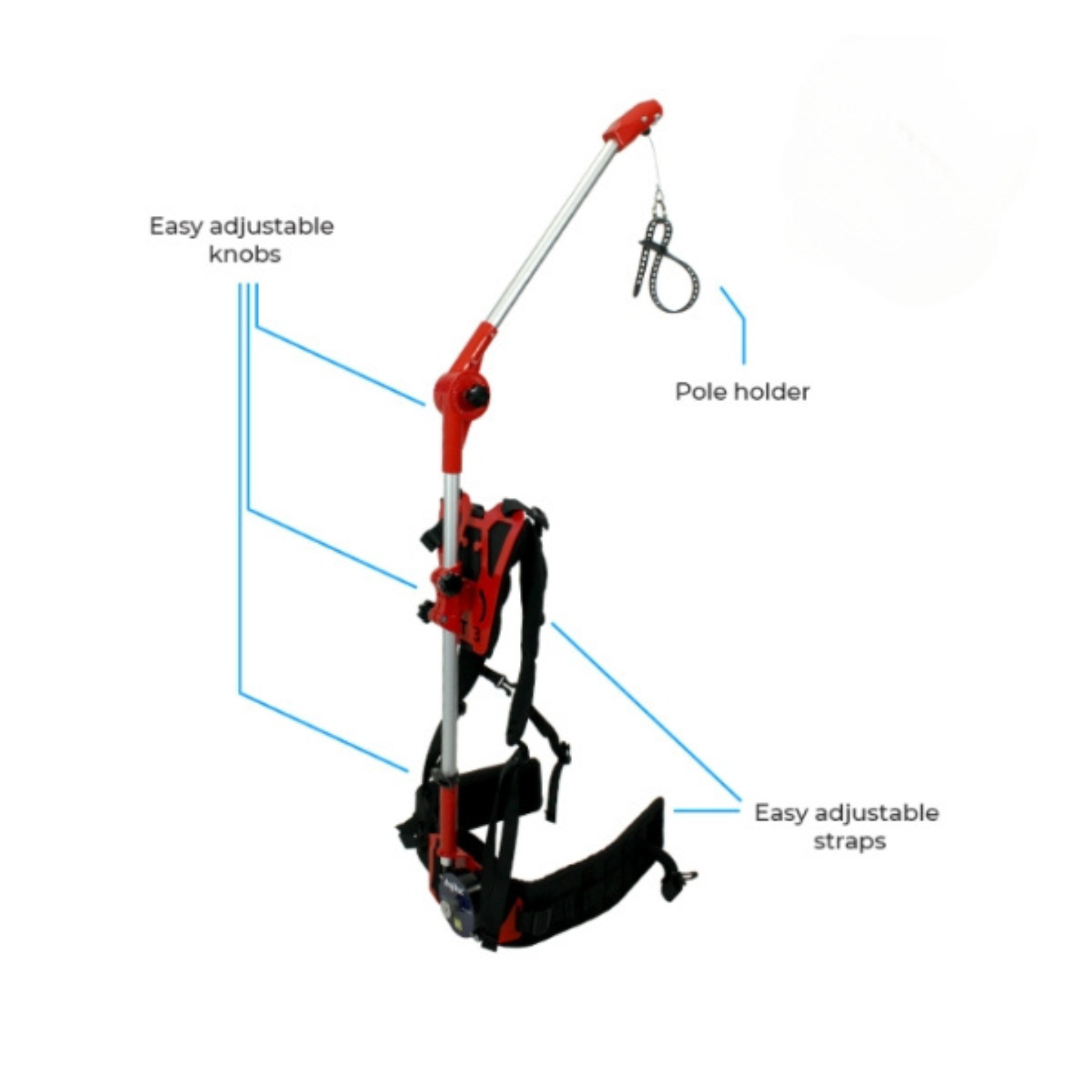 skyVac® Harness - Padded Backpack Harness