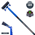 Aquaspray® Venom 40ft 100% Carbon Kevlar Insulated Waterfed Window Cleaning Pole 8-Section