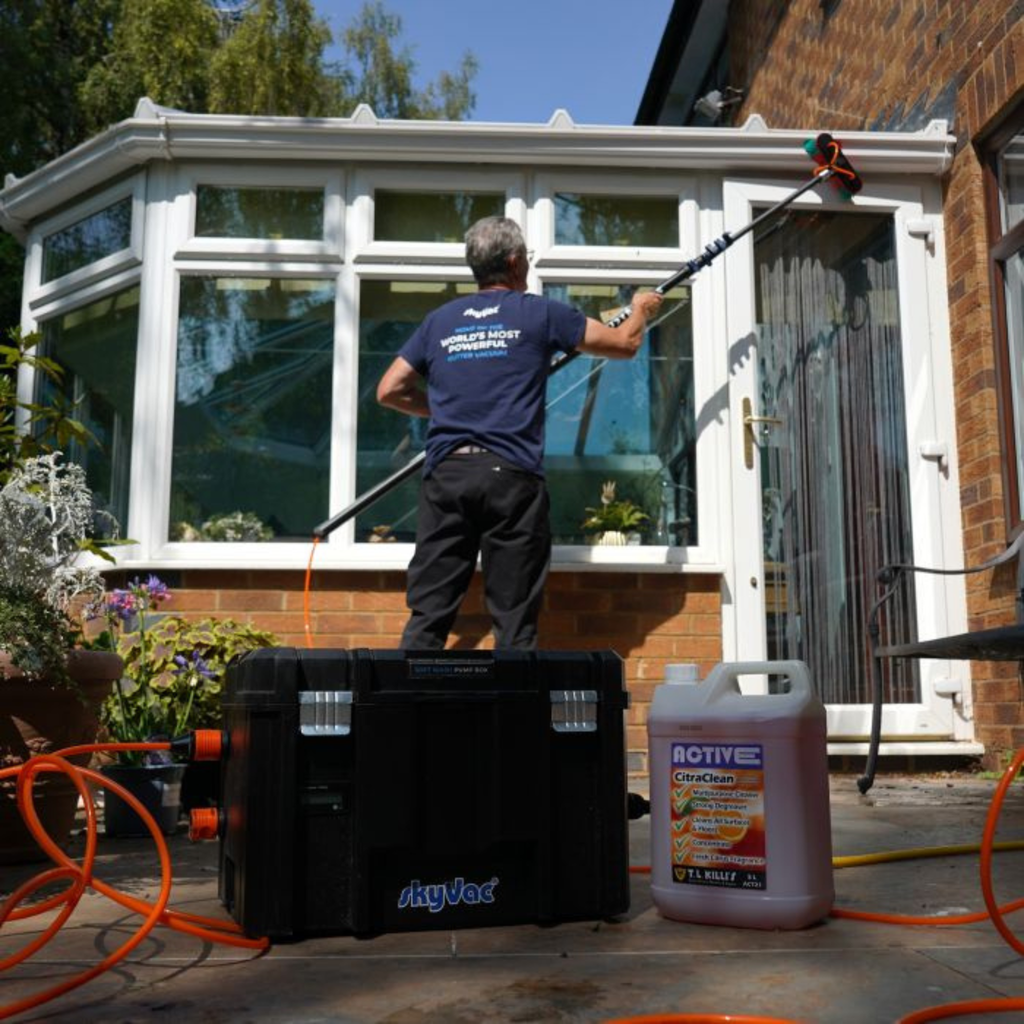 Soft Wash Brush - for Soffits, Gutters & Conservatories