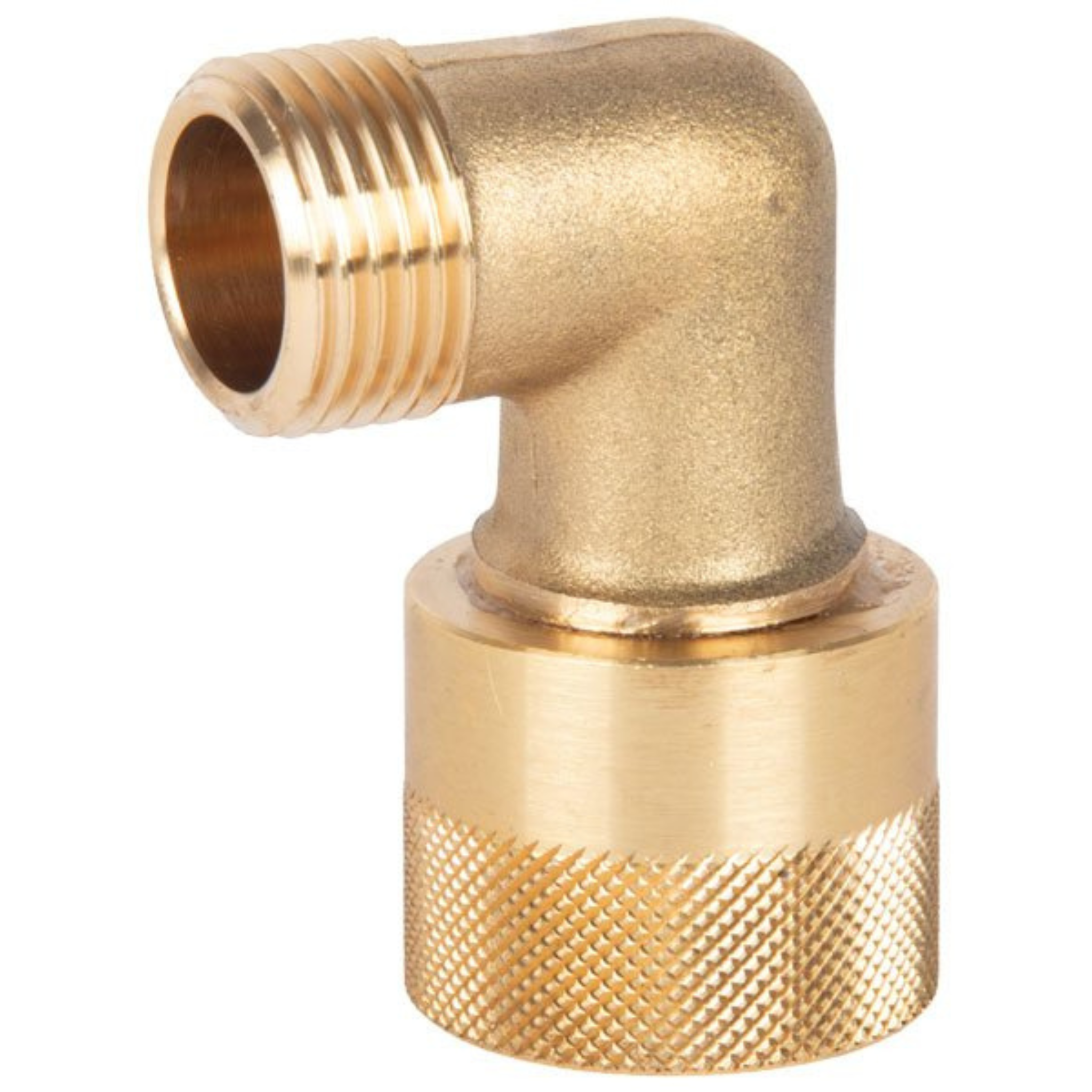 90° Threaded Swivel - Brass, 10 Bar Max Pressure