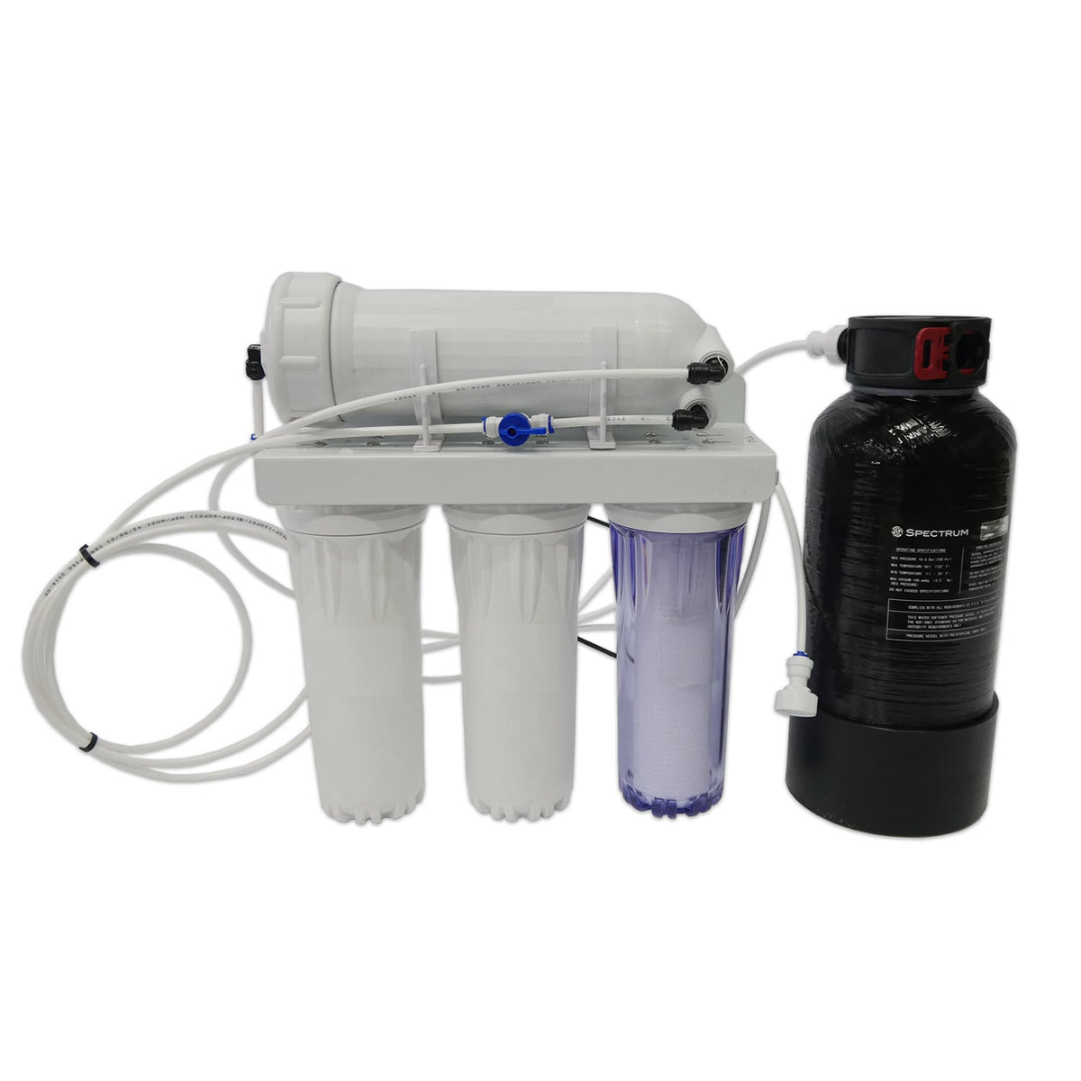 500 Gpd 5-stage R/O System (with 4Ltr D/I Vessel)