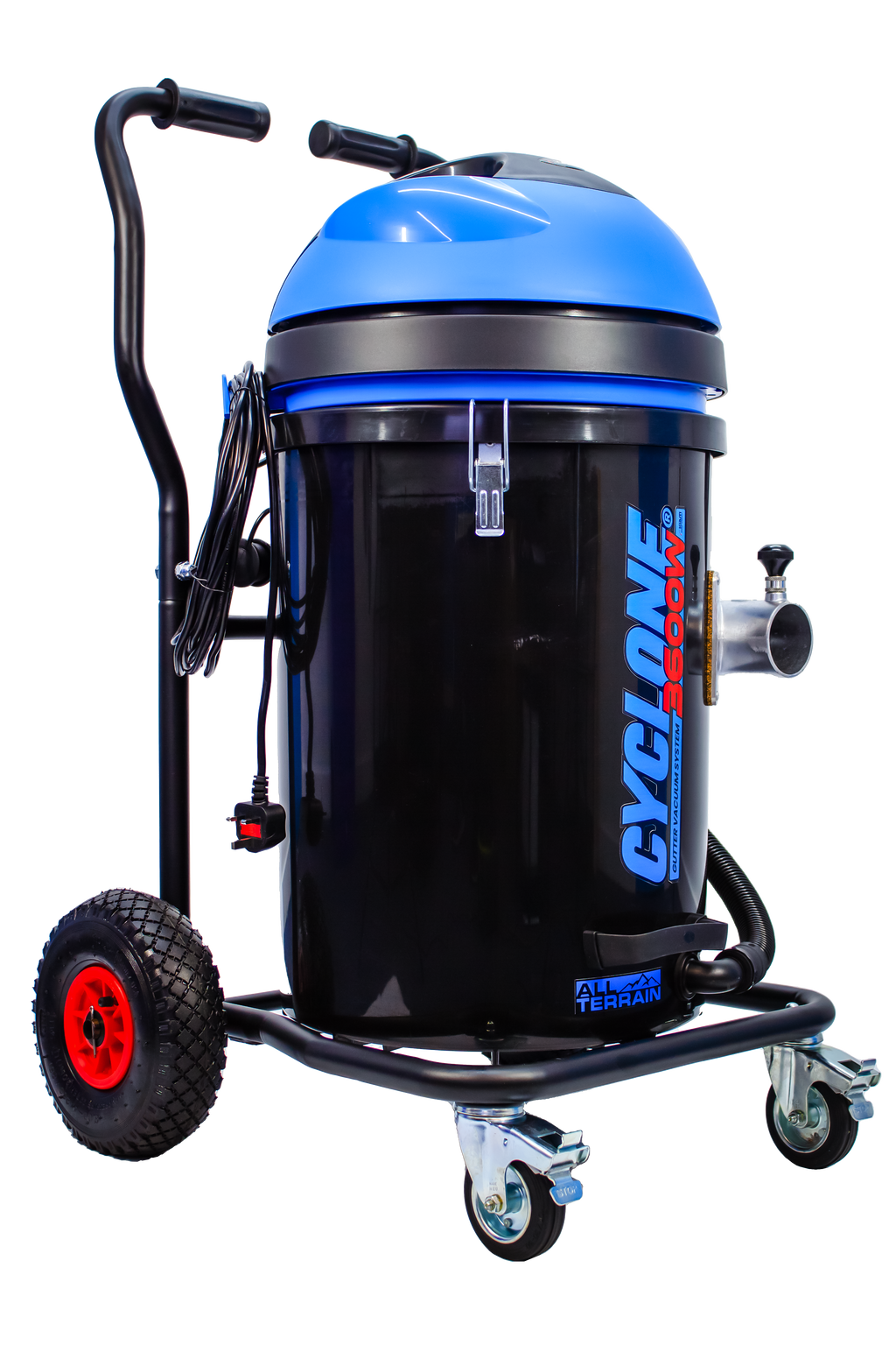 Kiam CYCLONE® All Terrain Gutter Vacuum System 3600W 76L Polypropylene (Black)