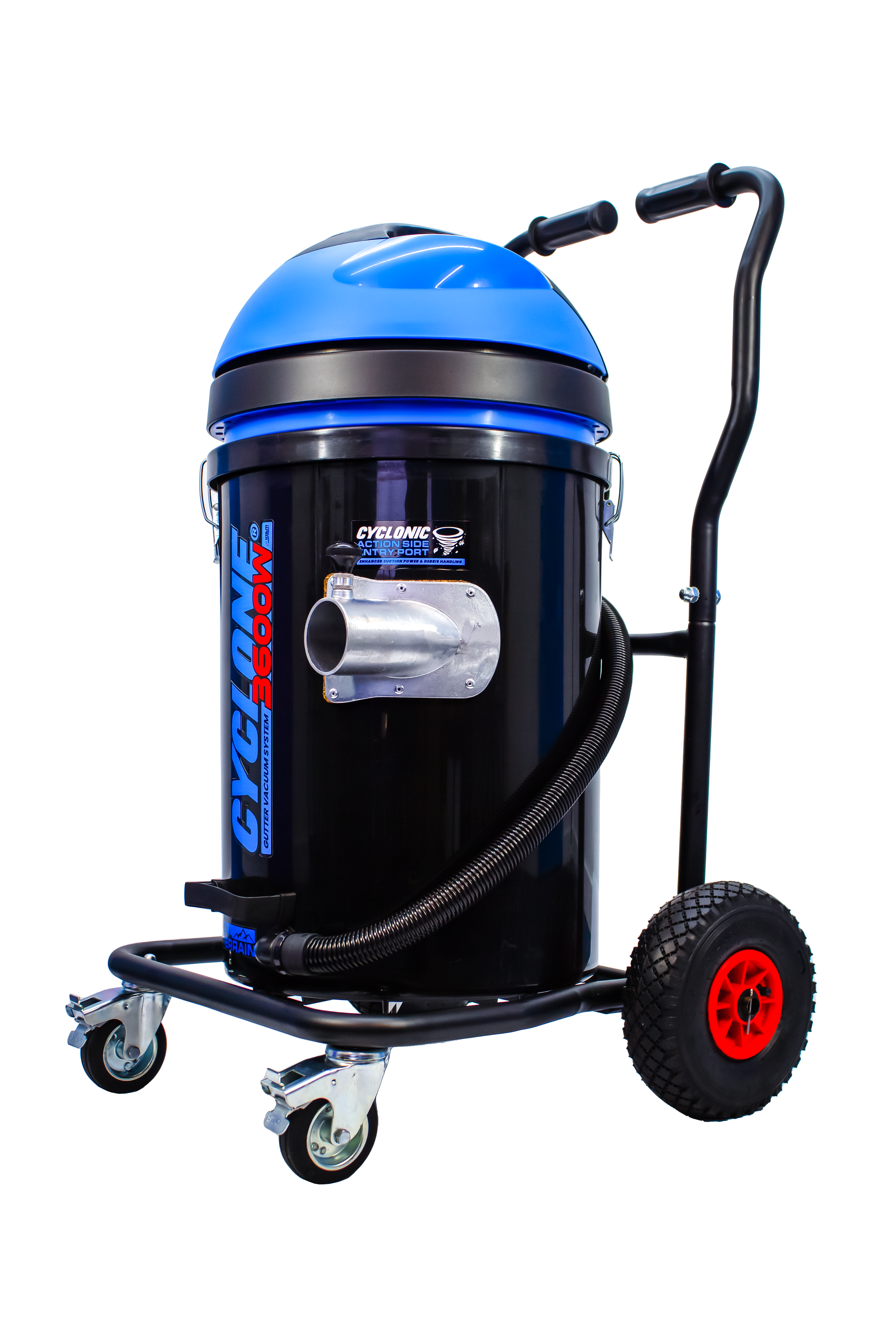 Kiam CYCLONE® All Terrain Gutter Vacuum System 3600W 76L Polypropylene (Black)