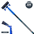 Aquaspray® Venom 22ft [Compact] 100% Carbon Fibre Waterfed Window Cleaning Pole 6-Section