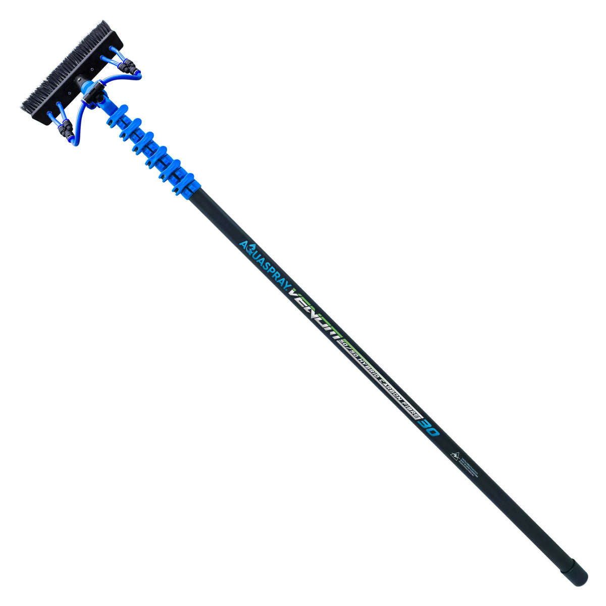 Aquaspray Venom 30ft 50/50 Hybrid Water-Fed Pole