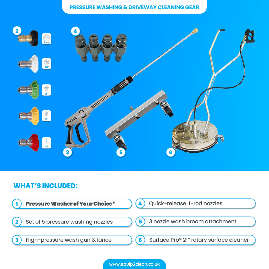 Silver Driveway Cleaning Specialist Business Start-up Package