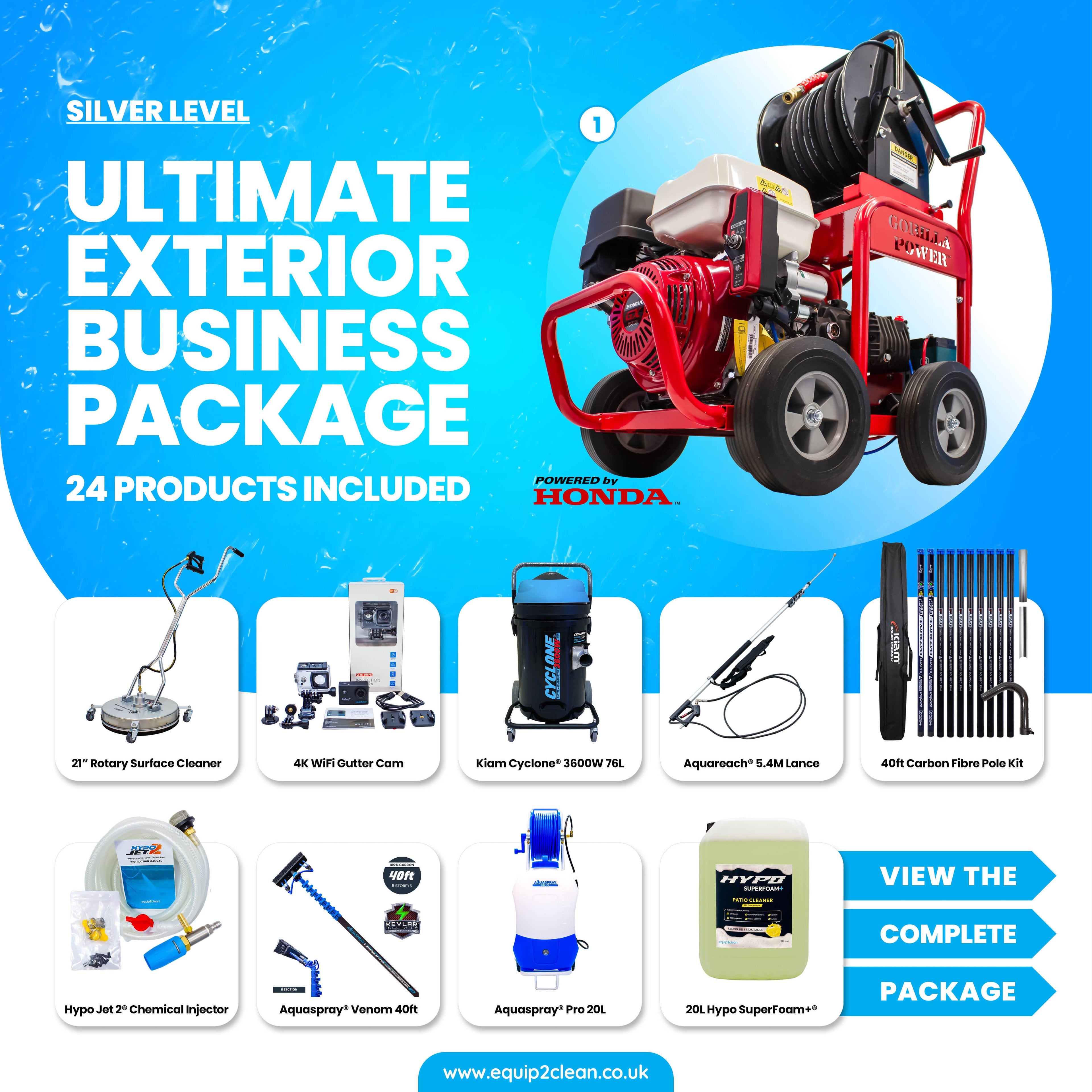 Silver - Ultimate Honda Exterior Business Start-Up Package