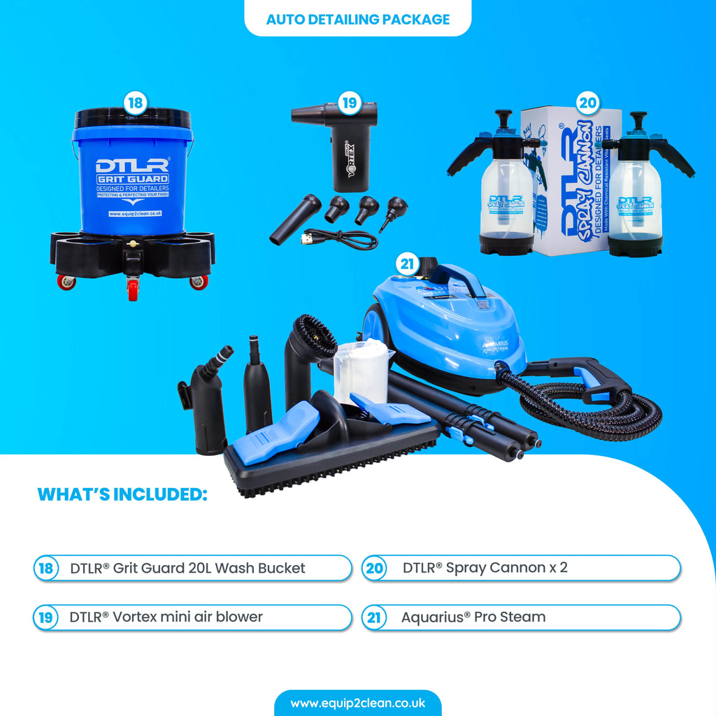 Silver Car Detailing Business Start-Up Package