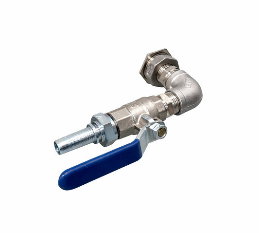 Tank Outlet Assembly for Window Cleaning Systems