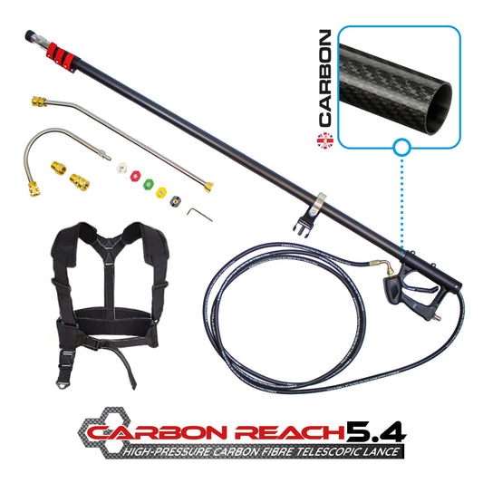 Carbon Reach 5.4m Telescopic Carbon Fibre Lance