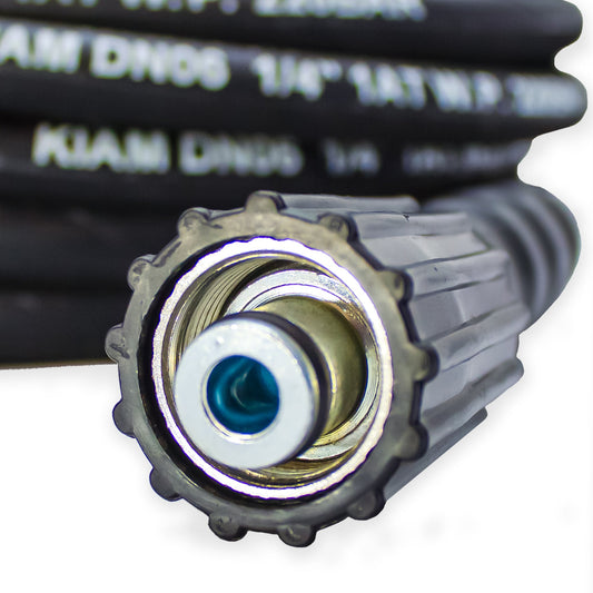 M22 Female 1/4 Inch Rubber Pressure Washer Hose