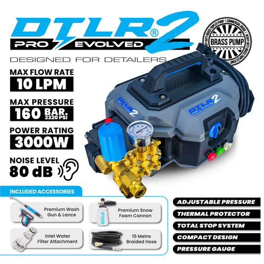 Kiam DTLR 2 Pro Electric Pressure Washer, 160 Bar