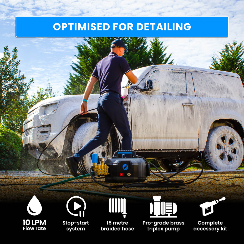 Kiam® DTLR 2 Pro® Electric Pressure Washer 160 Bar 10 LPM