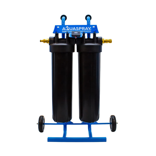 Aquaspray Two-Stage DI Water Filter Trolley