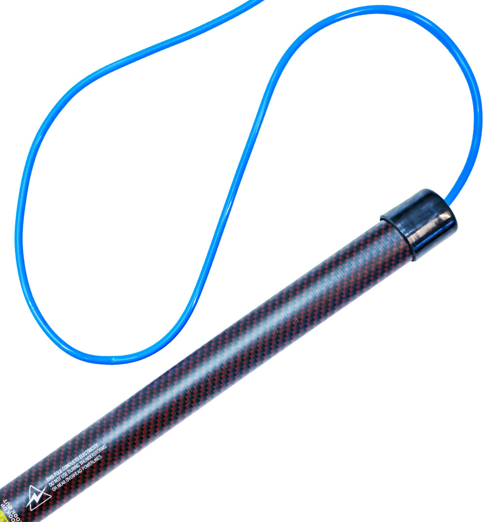 Aquaspray® Venom 50ft Kevlar Insulated 30T High-Mod Waterfed Window Cleaning Pole – 10-Section