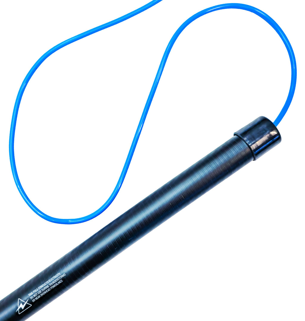 Aquaspray® Venom 25ft 50% Carbon 50% Fibreglass  Waterfed Window Cleaning Pole – 5 Sections