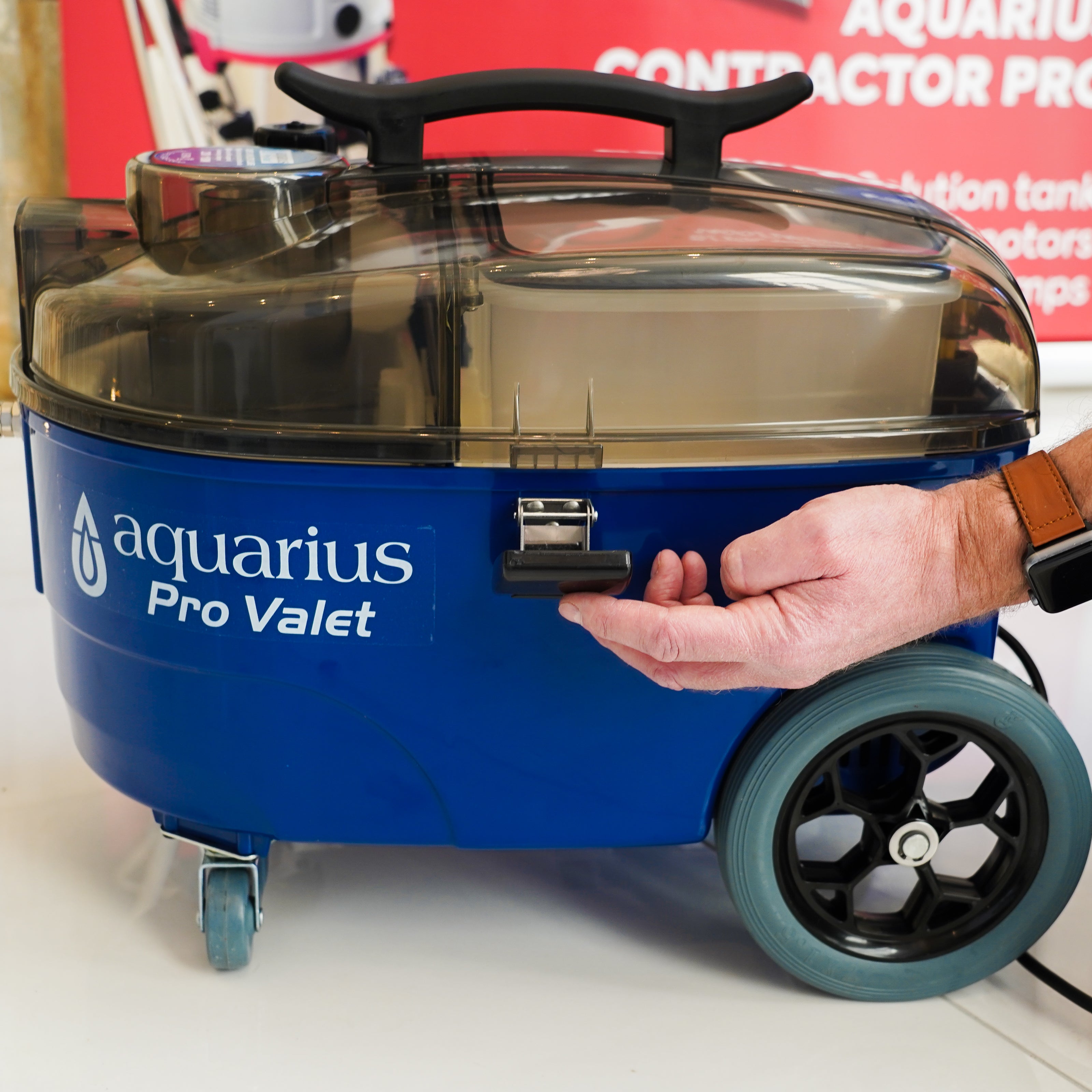 Aquarius Pro Valet Carpet and Upholstery Cleaner Car Valeting Machine
