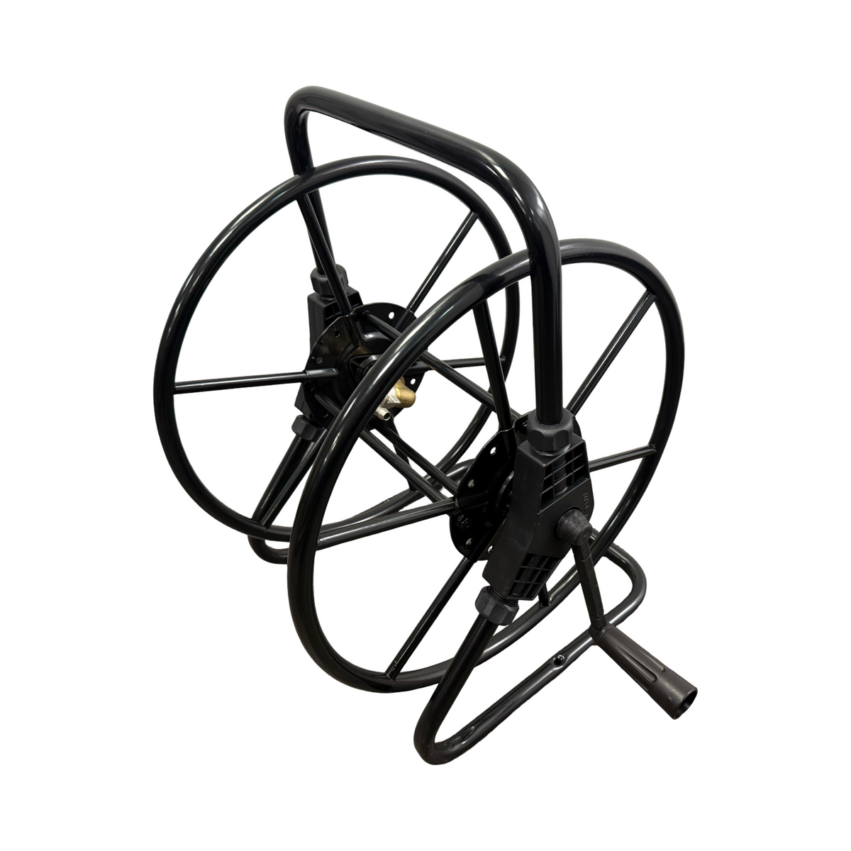 Metal Free-Standing Microbore Hose Reel