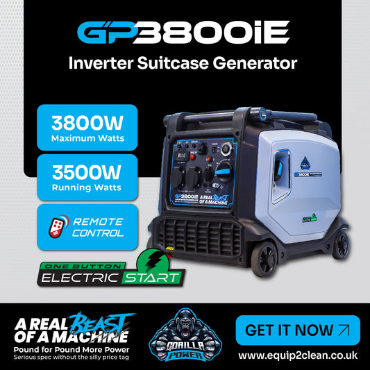 Gorilla Power GP3800iE Electric-Start Inverter Generator