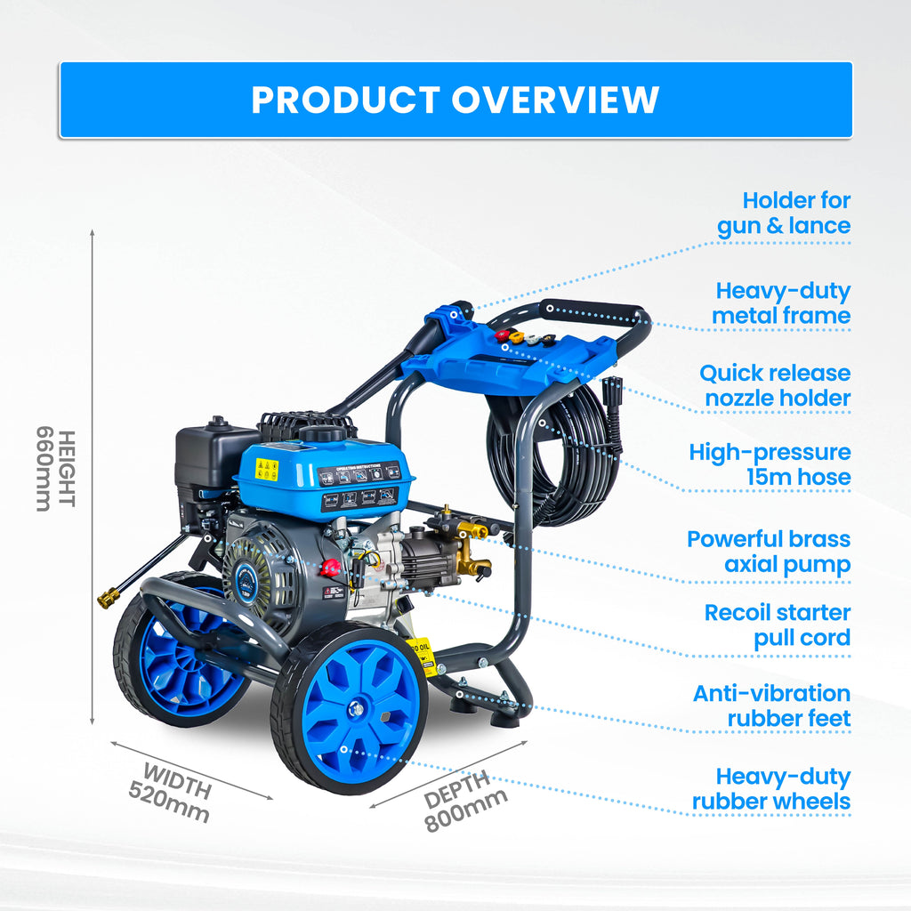 Gorilla Power GP5200ETP Petrol pressure Washer