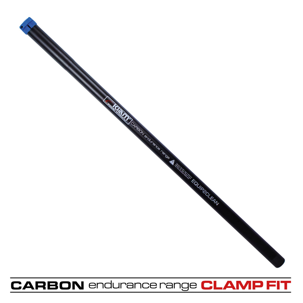 Clamped Carbon Fibre Gutter Vacuum Pole Kits (51mm Diameter) 20ft-40ft
