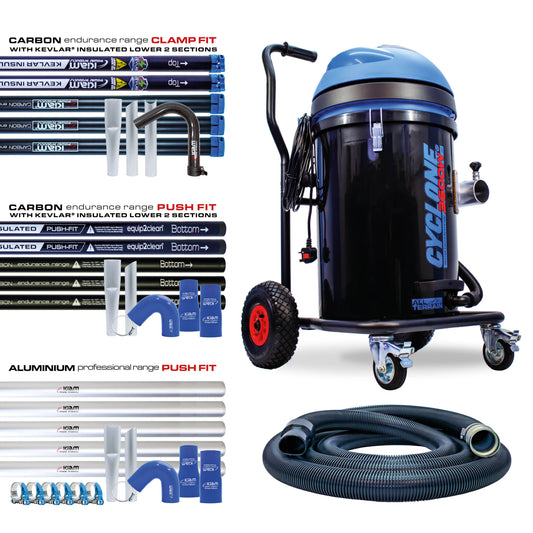 Kiam Cyclone All Terrain 76L 3600W Gutter Vacuum