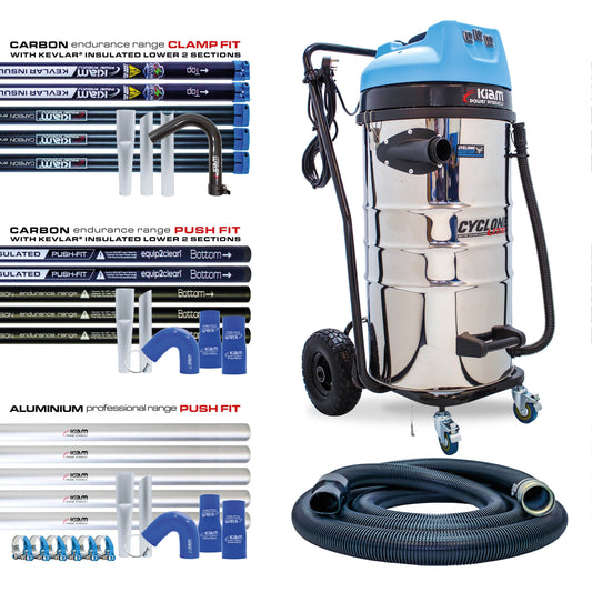 Cyclone Lite KV100 3600W Side-Entry Gutter Vacuum