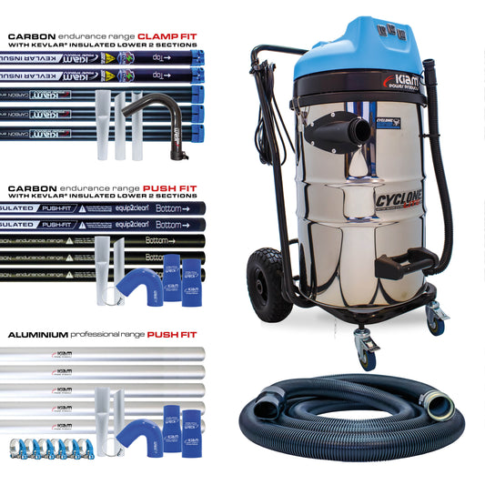 Cyclone Lite KV80 3600W Side-Entry Gutter Vacuum