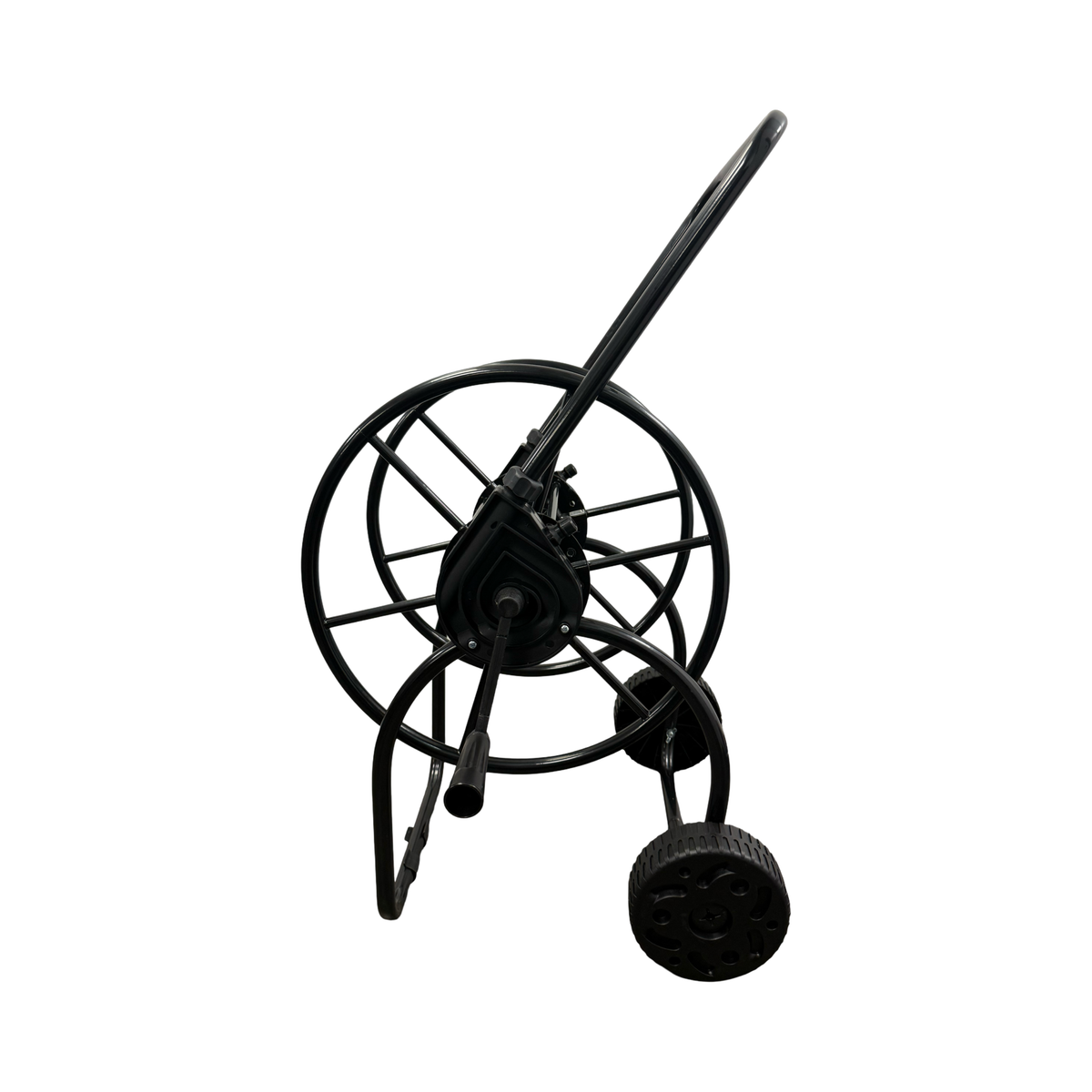 Metal Portable Wheeled Trolley Mount Microbore Hose Reel