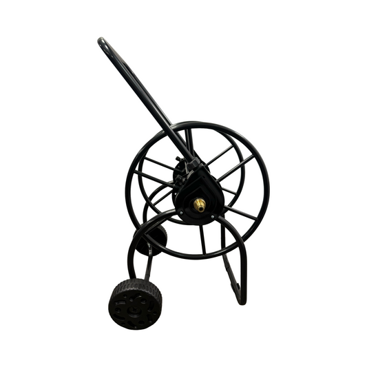 Metal Portable Wheeled Trolley Mount Microbore Hose Reel
