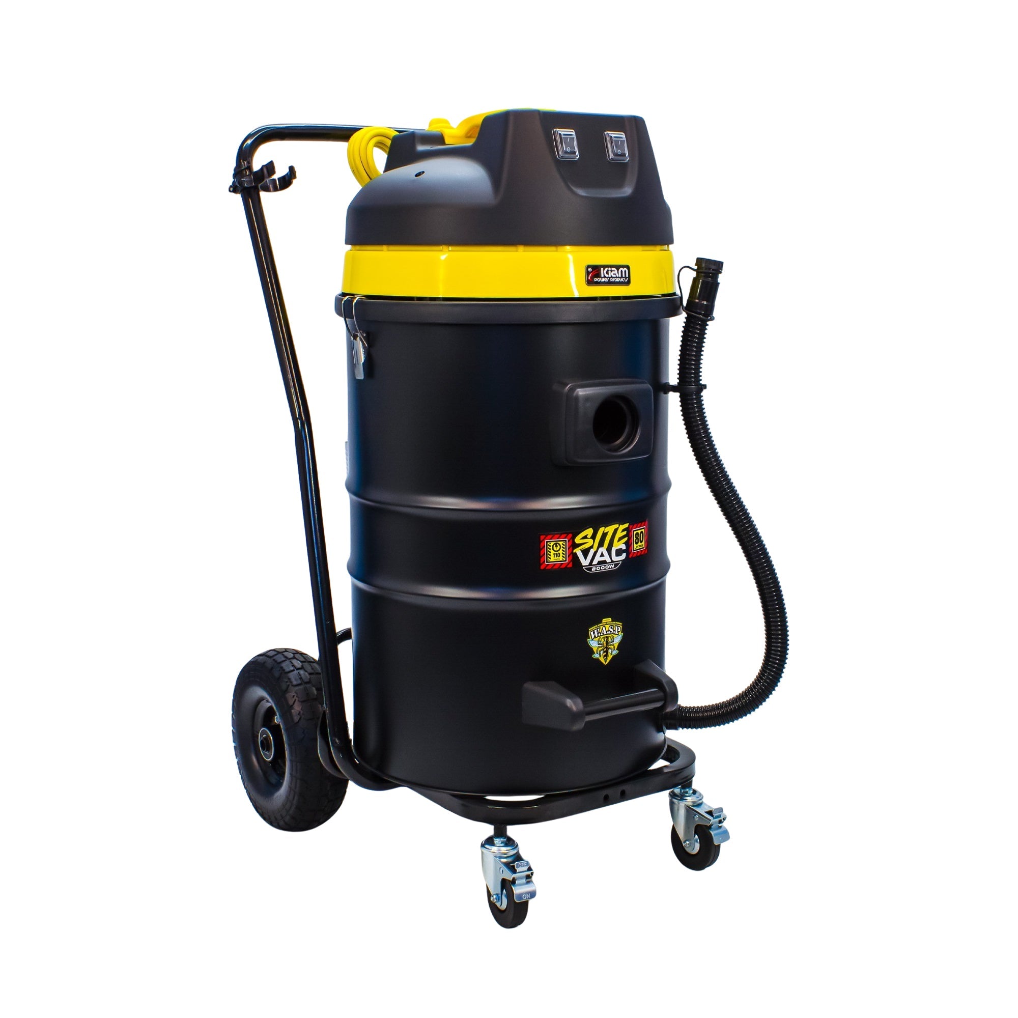 Kiam SiteVac 110V L-Class 2000W Vacuum Cleaner 80L W.A.S.P