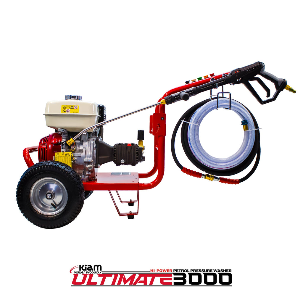 Kiam 3000P Petrol Pressure Washer Honda GX200 Engine 3000 PSI 13 LPM