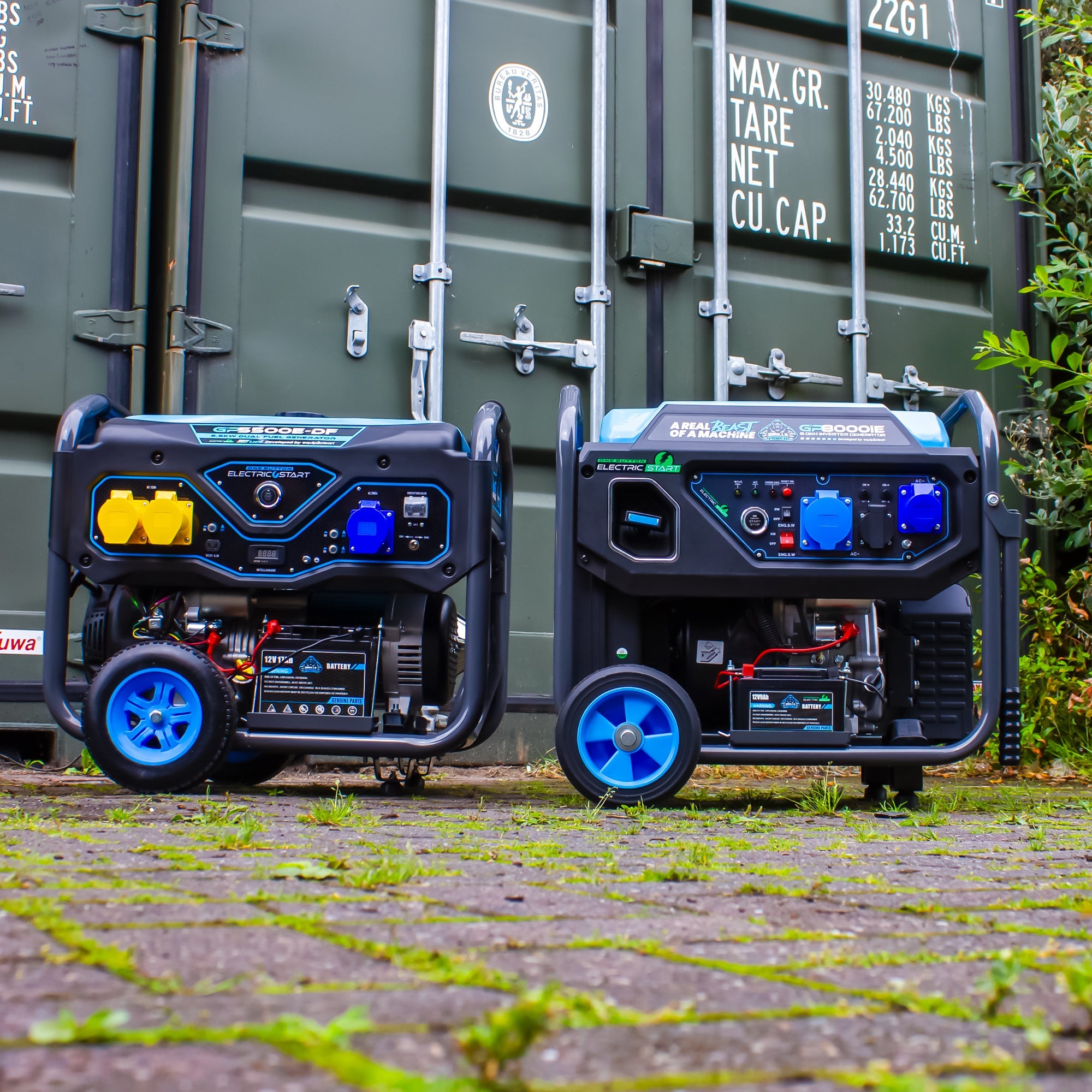 Gorilla Power 5500W Dual-Fuel Generator with Electric Start - GP5500E-DF  – Reliable & Fuel Efficient