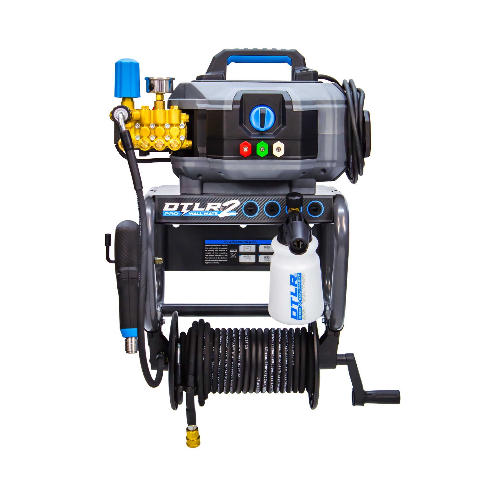 Kiam DTLR2 PRO® Wall Mount Frame and Hose Reel
