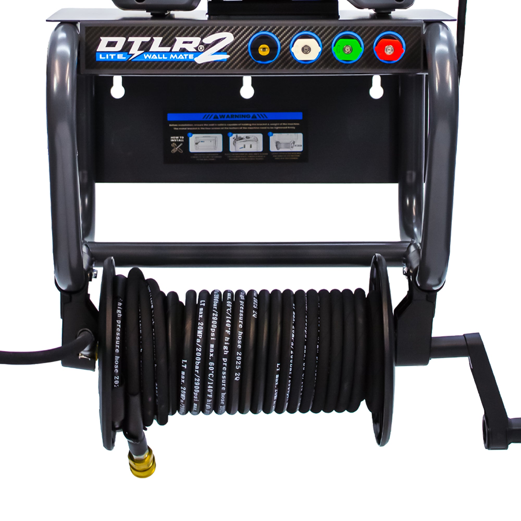 Kiam DTLR2 LITE® Wall Mount Frame and Hose Reel