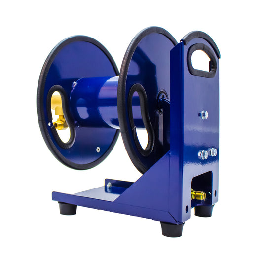 30m Steel Base-Frame Pressure Washer Hose Reel