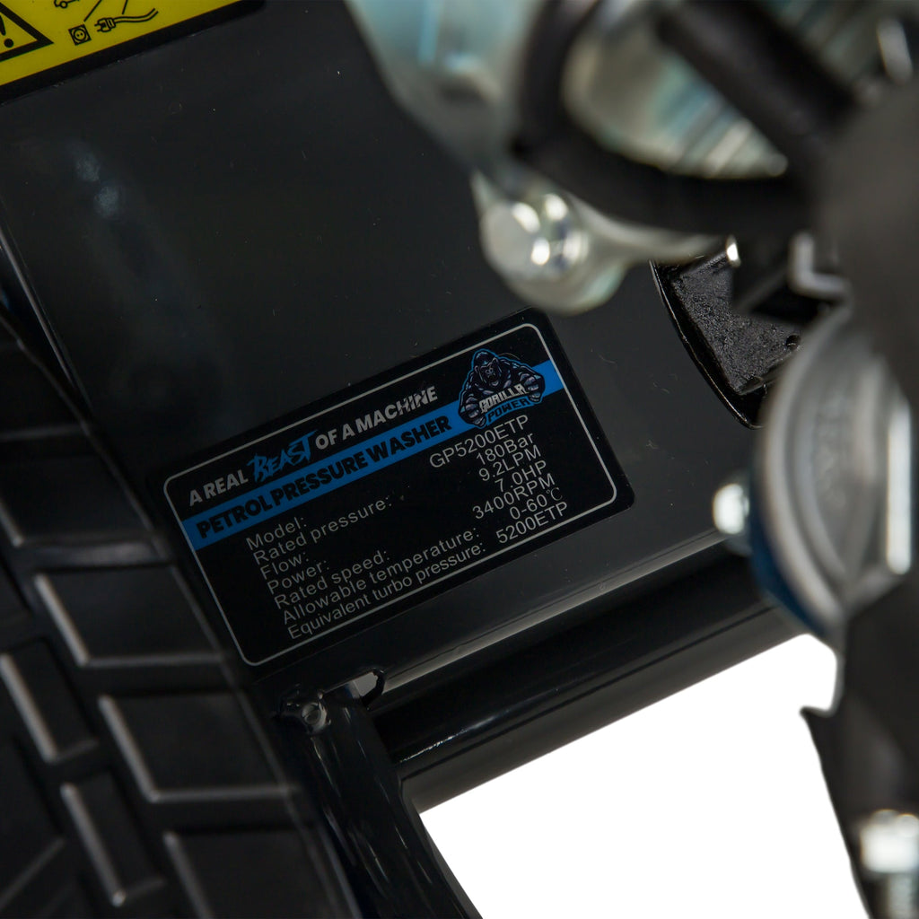 Gorilla Power GP5200ETP Petrol pressure Washer