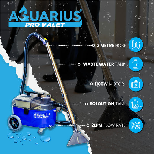 Aquarius Pro Valet Carpet & Upholstery Cleaner