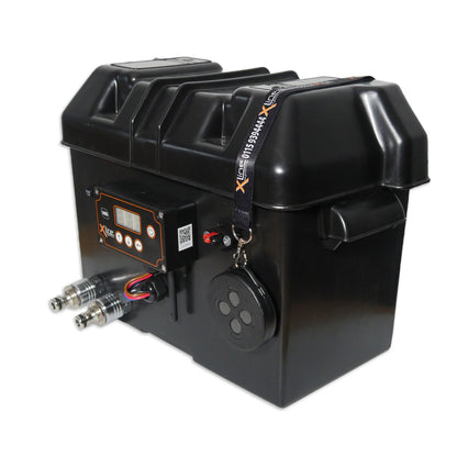 Portable 12v Water Pump Box - Side