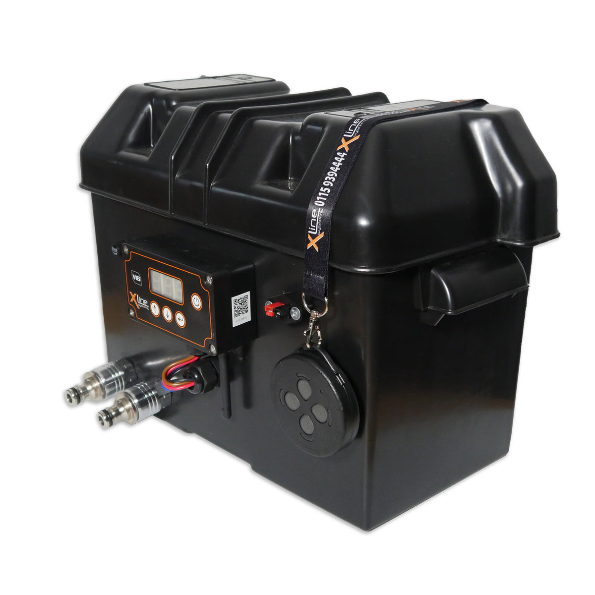 Portable 12v Water Pump Box - Side